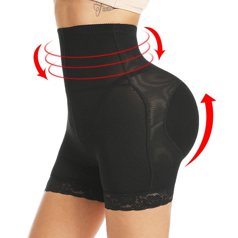 Women High Waist Lace Butt Lifter Body Shaper Tummy Control 2 Nique's Creation