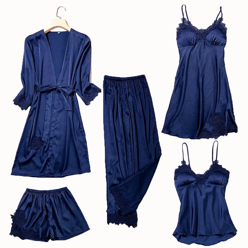 Women Strap Top Pants Nightwear Robe Gown M-XXL 2 Nique's Creation