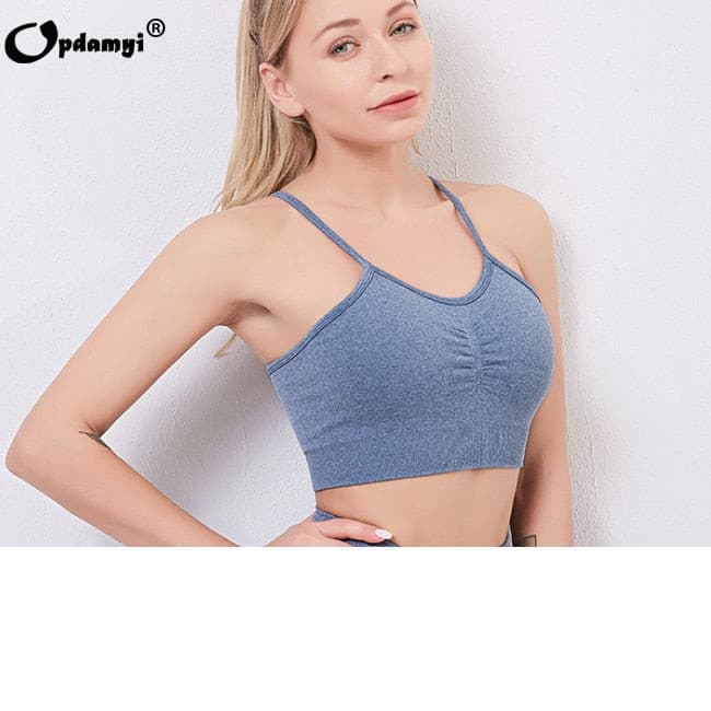 Women Seamless Yoga Set Sports Bra High Waist Leggings 2 Nique's Creation