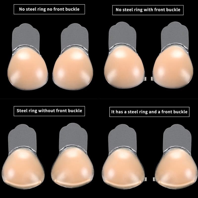 nvisible Silicone Bras for Women Adhesive Strapless Push Up 2 Nique's Creation