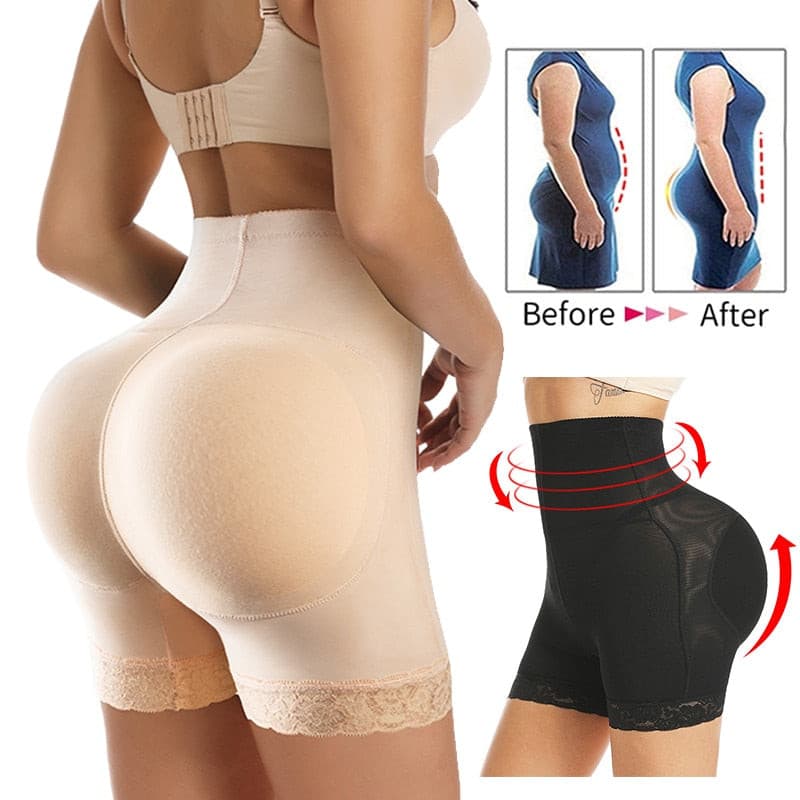 Women High Waist Lace Butt Lifter Body Shaper Tummy Control 2 Nique's Creation