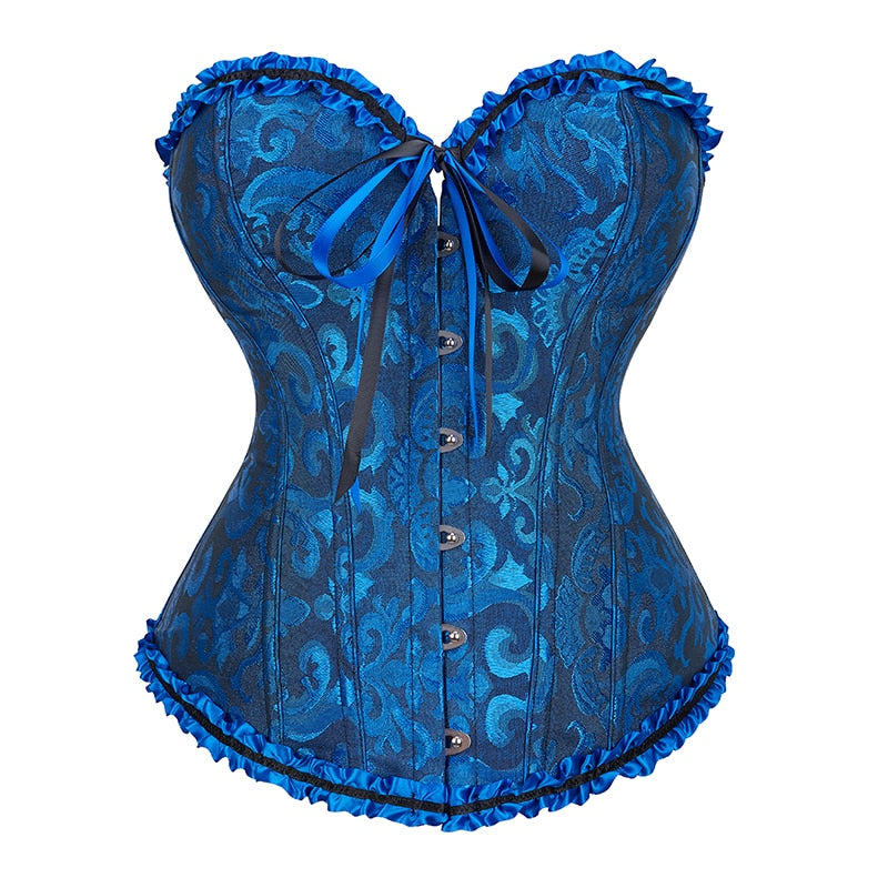 Women's Corsets Steampunk Plus Size Over Bust Corset S-6XL 2 Nique's Creation