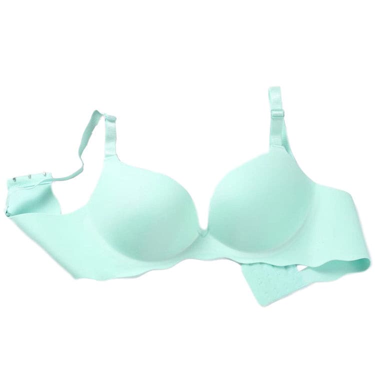 seamless wireless women push up lingerie gather bra 2 Nique's Creation