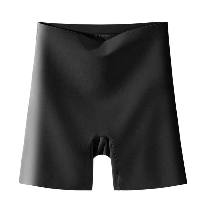 Seamless Shorts Safety Pants High Waist Large Size Ice Silk Boxer Panties Anti Friction Skirt Shorts 2 Nique's Creation