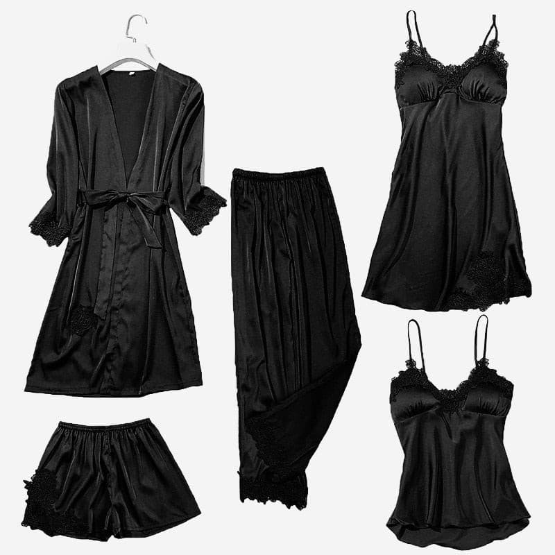 Women Strap Top Pants Nightwear Robe Gown M-XXL 2 Nique's Creation