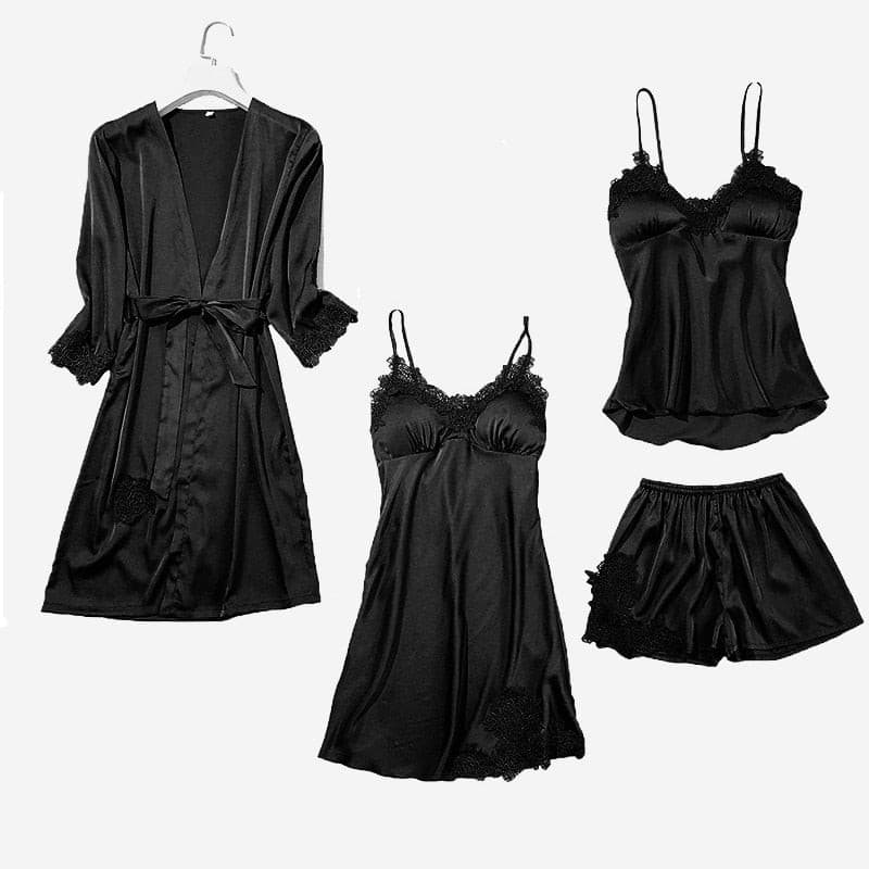 Women Strap Top Pants Nightwear Robe Gown M-XXL 2 Nique's Creation