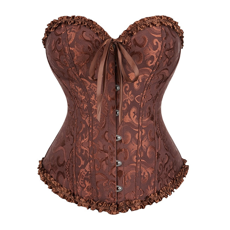 Women's Corsets Steampunk Plus Size Over Bust Corset S-6XL 2 Nique's Creation