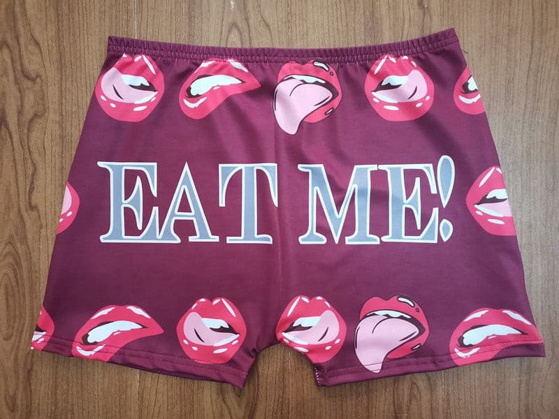 Custom Stretch Booty Candy Snack Shorts For Women 2 Nique's Creation