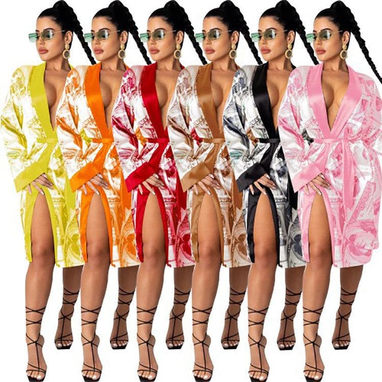 Robe Luxury Long Bath Women Robe 2 Nique's Creation