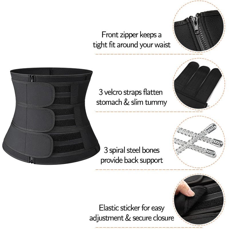 Waist Trainer Corset Trimmer Belts for Women 2 Nique's Creation