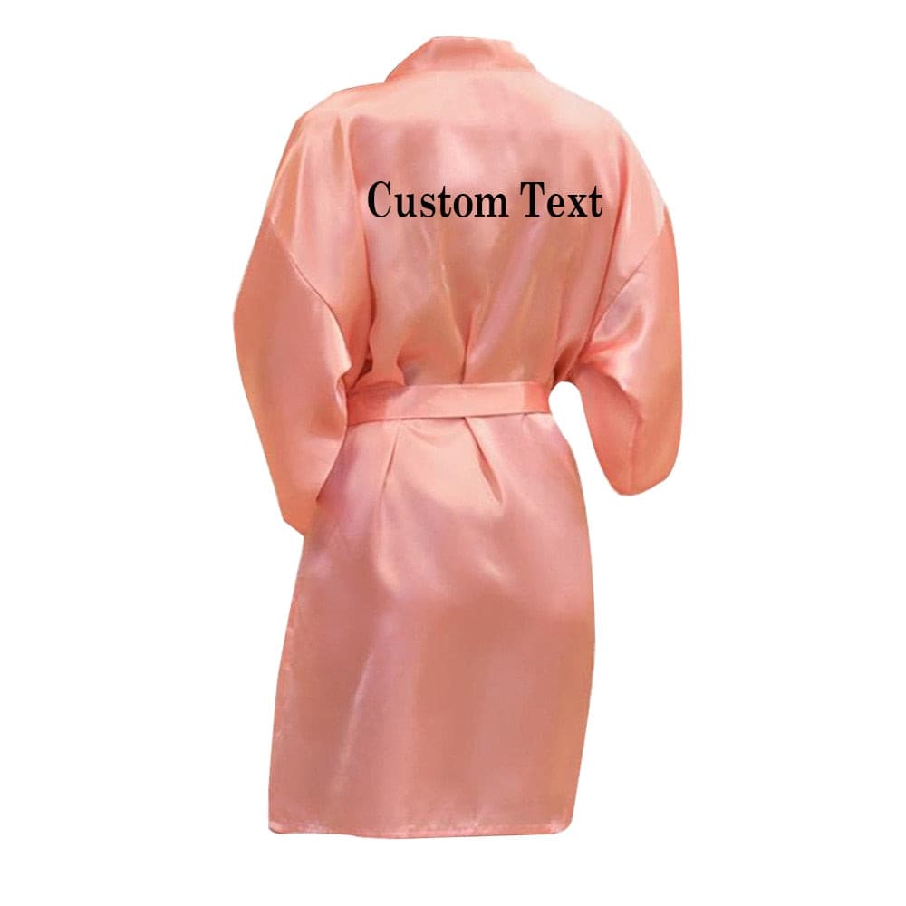 Wedding Bridesmaid Gifts Bridal Party Robes Wedding Dressing Gown 2 Nique's Creation