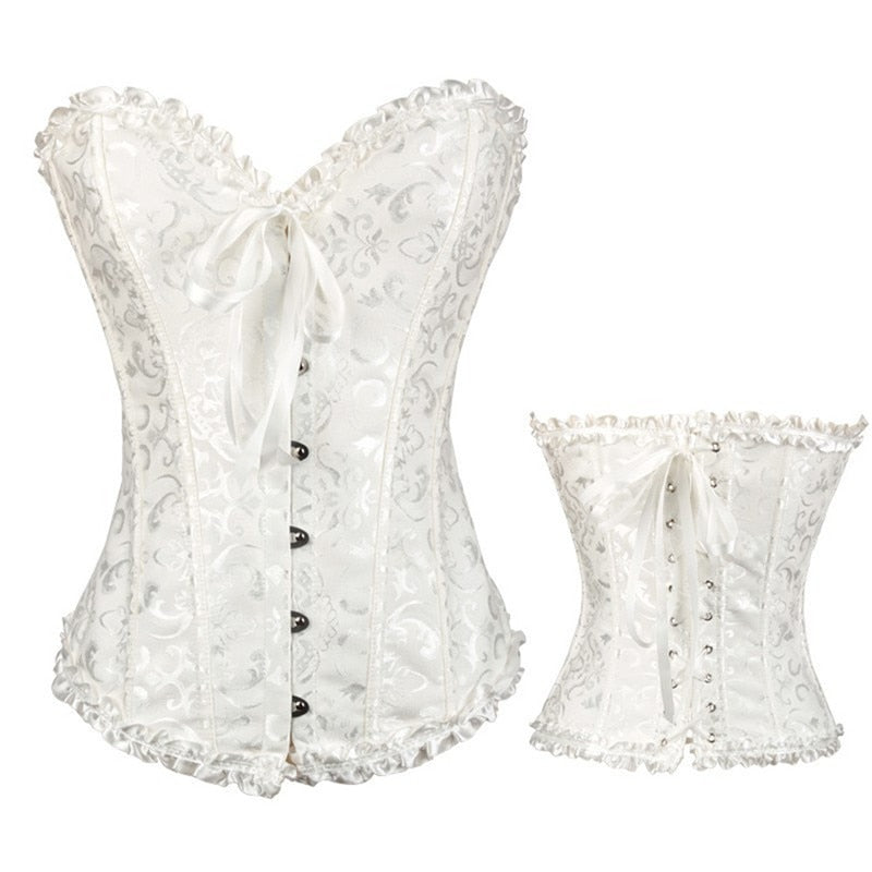 Women's Corsets Steampunk Plus Size Over Bust Corset S-6XL 2 Nique's Creation