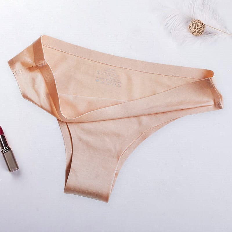 Female Traceless Panty Ice Silk Women's Panties 2 Nique's Creation