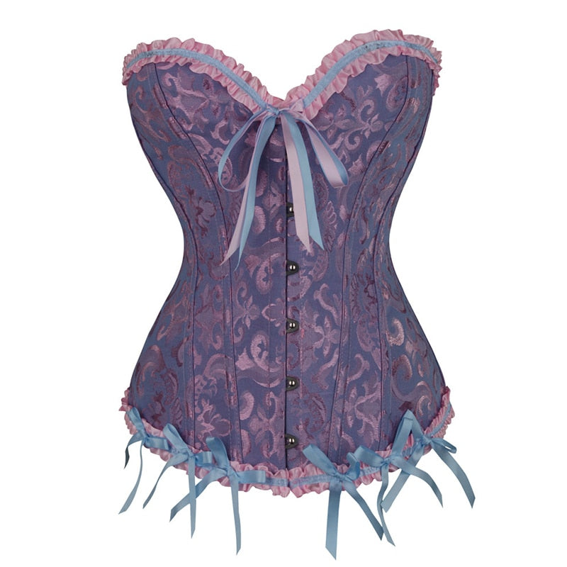 Women's Corsets Steampunk Plus Size Over Bust Corset S-6XL 2 Nique's Creation