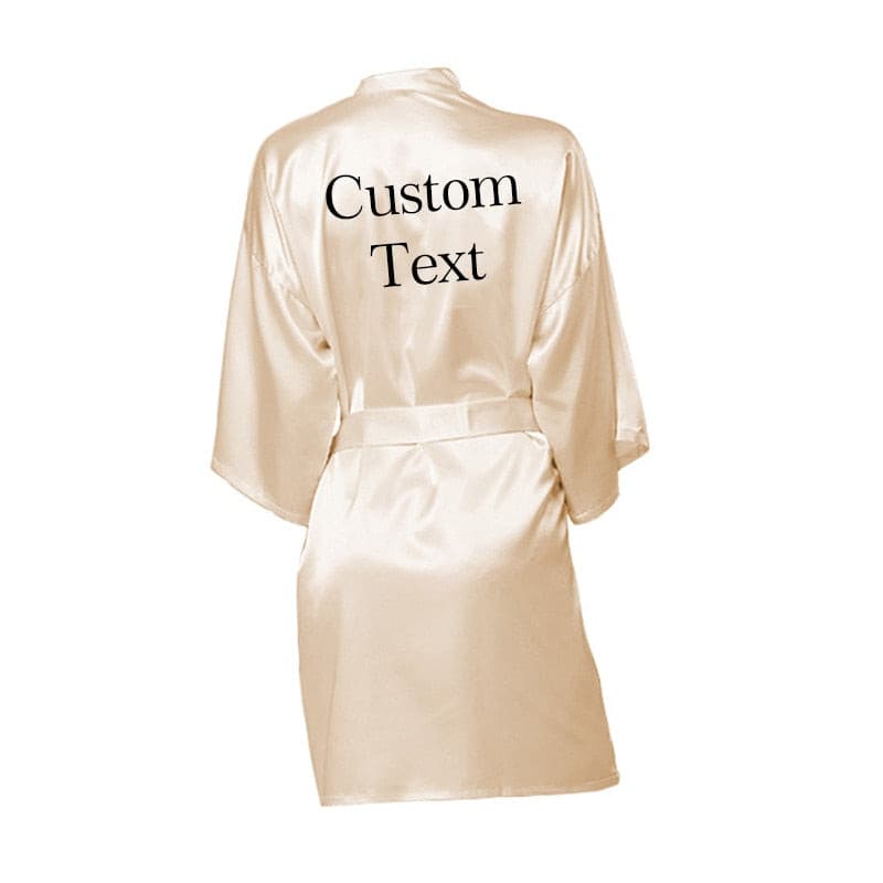 Wedding Bridesmaid Gifts Bridal Party Robes Wedding Dressing Gown 2 Nique's Creation