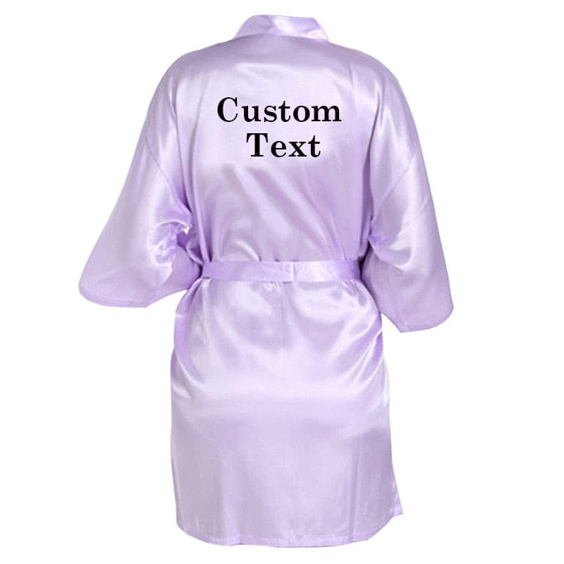 Wedding Bridesmaid Gifts Bridal Party Robes Wedding Dressing Gown 2 Nique's Creation