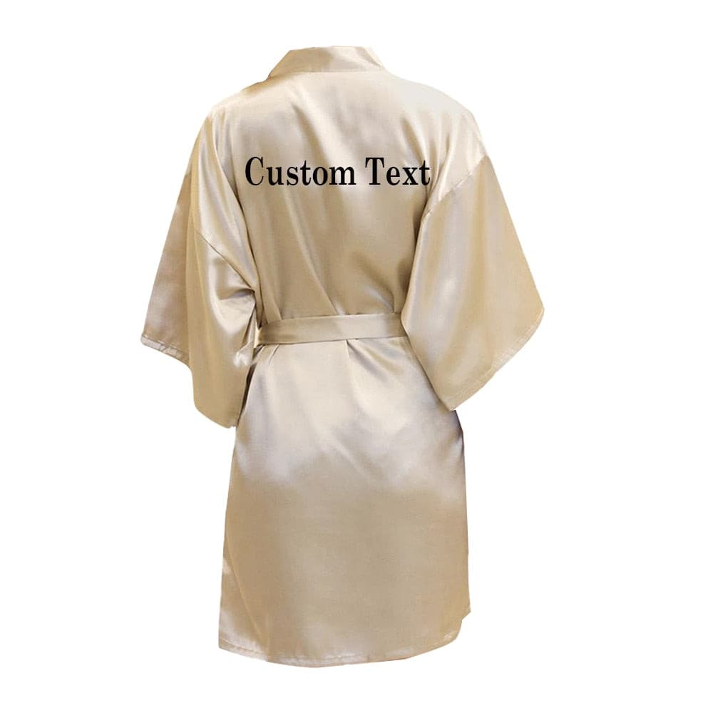 Wedding Bridesmaid Gifts Bridal Party Robes Wedding Dressing Gown 2 Nique's Creation