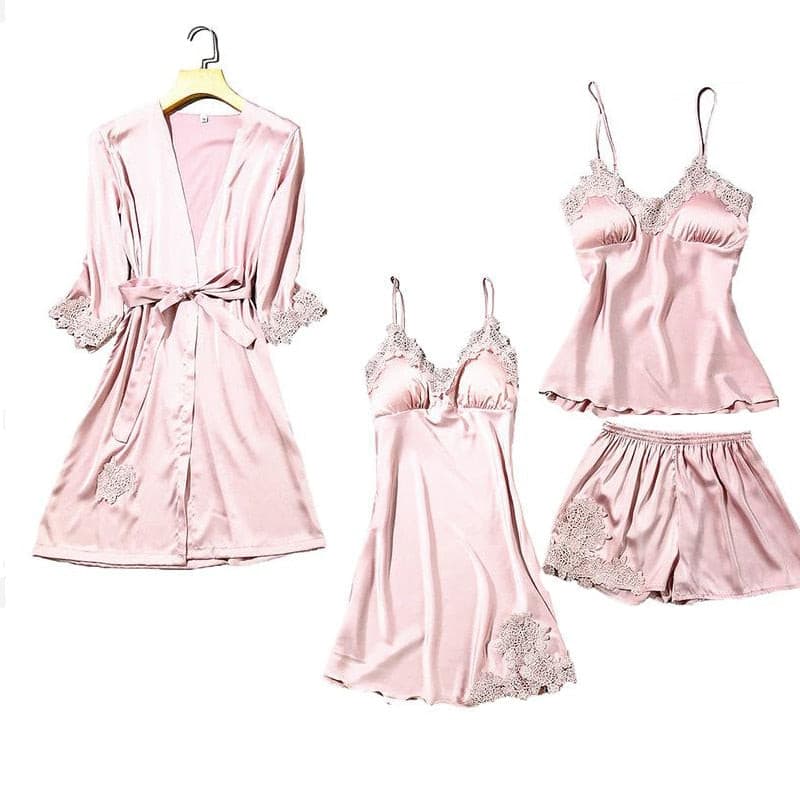 Women Strap Top Pants Nightwear Robe Gown M-XXL 2 Nique's Creation