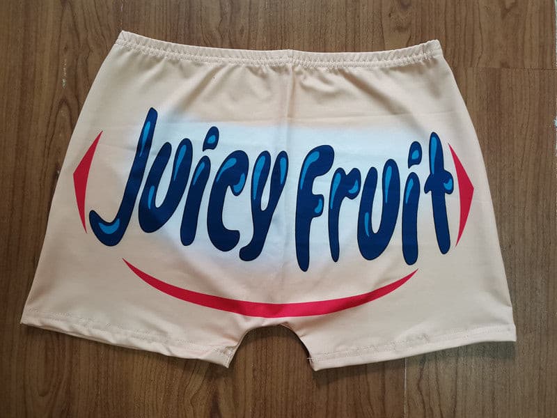 Custom Stretch Booty Candy Snack Shorts For Women 2 Nique's Creation