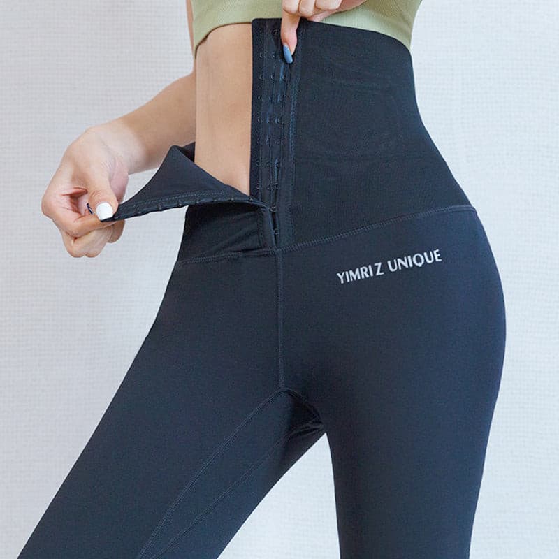 Sweat Pants Women Fitness Lose Weight Tummy Control Waist Trainer Corset Leggings 2 Nique's Creation