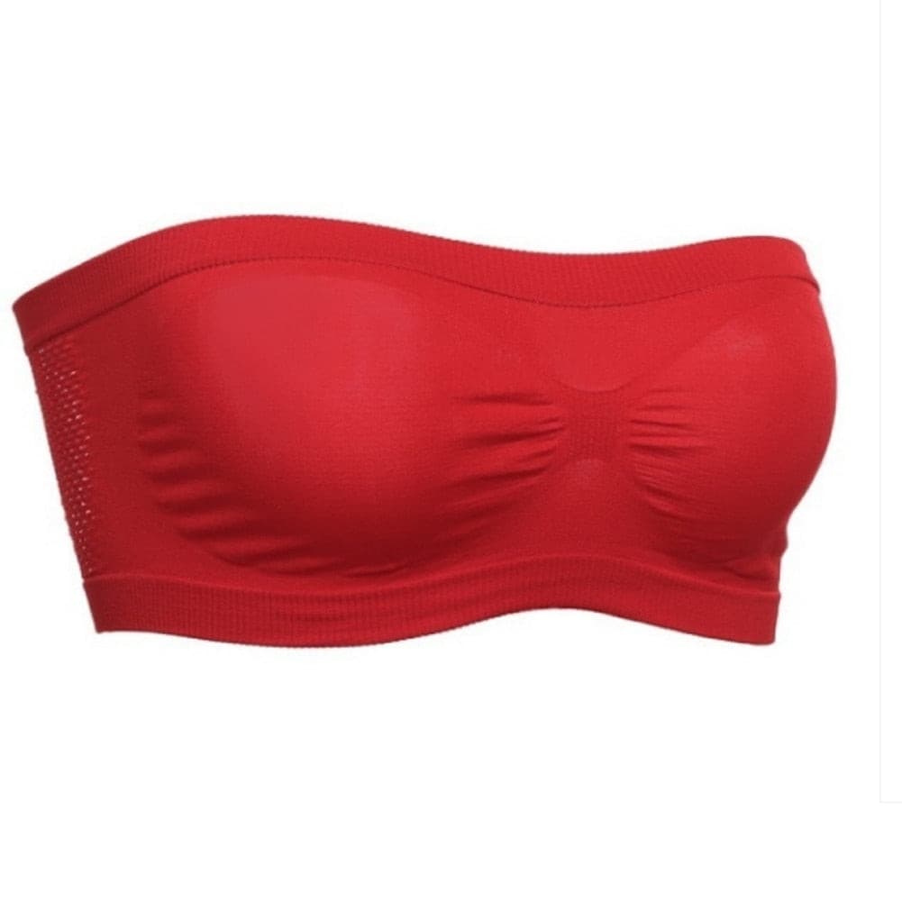 Women Bra Seamless Tube Top Strapless Push up Basic Stretch Underwear Lingerie 2 Nique's Creation