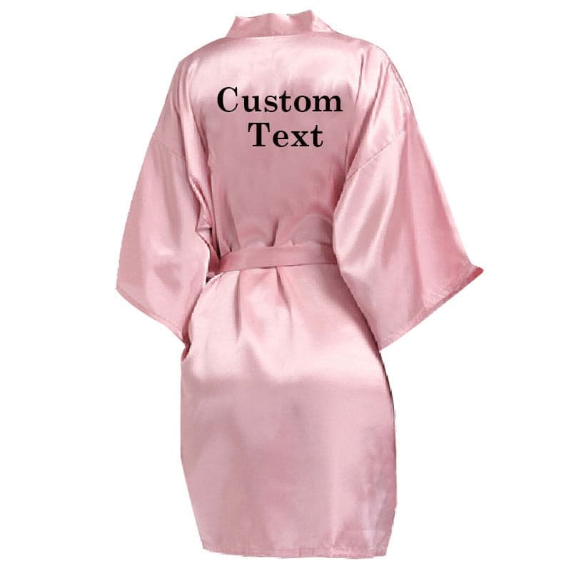 Wedding Bridesmaid Gifts Bridal Party Robes Wedding Dressing Gown 2 Nique's Creation