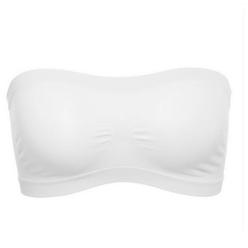 Women Bra Seamless Tube Top Strapless Push up Basic Stretch Underwear Lingerie 2 Nique's Creation