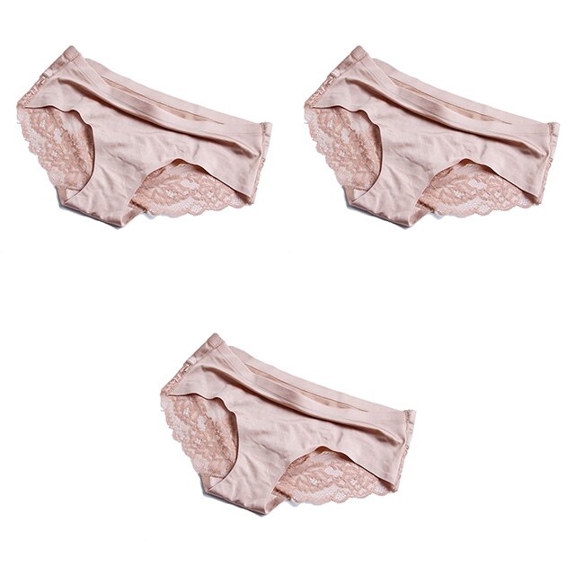 Women's Seamless Sexy Panties Mid-Rise Silky 2 Nique's Creation