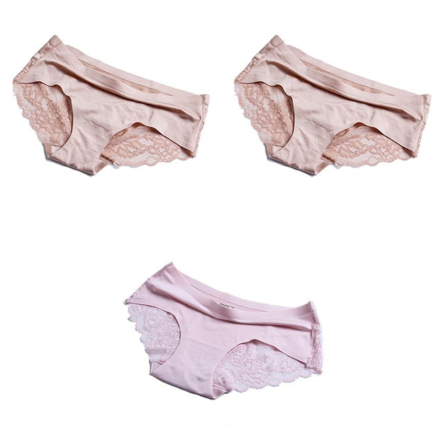 Women's Seamless Sexy Panties Mid-Rise Silky 2 Nique's Creation