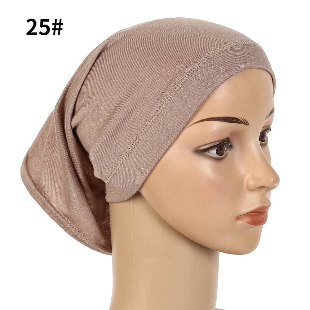 Undercap Head Jersey Bonnet Hijab Turbans Fashion Inner Cap 2 Nique's Creation