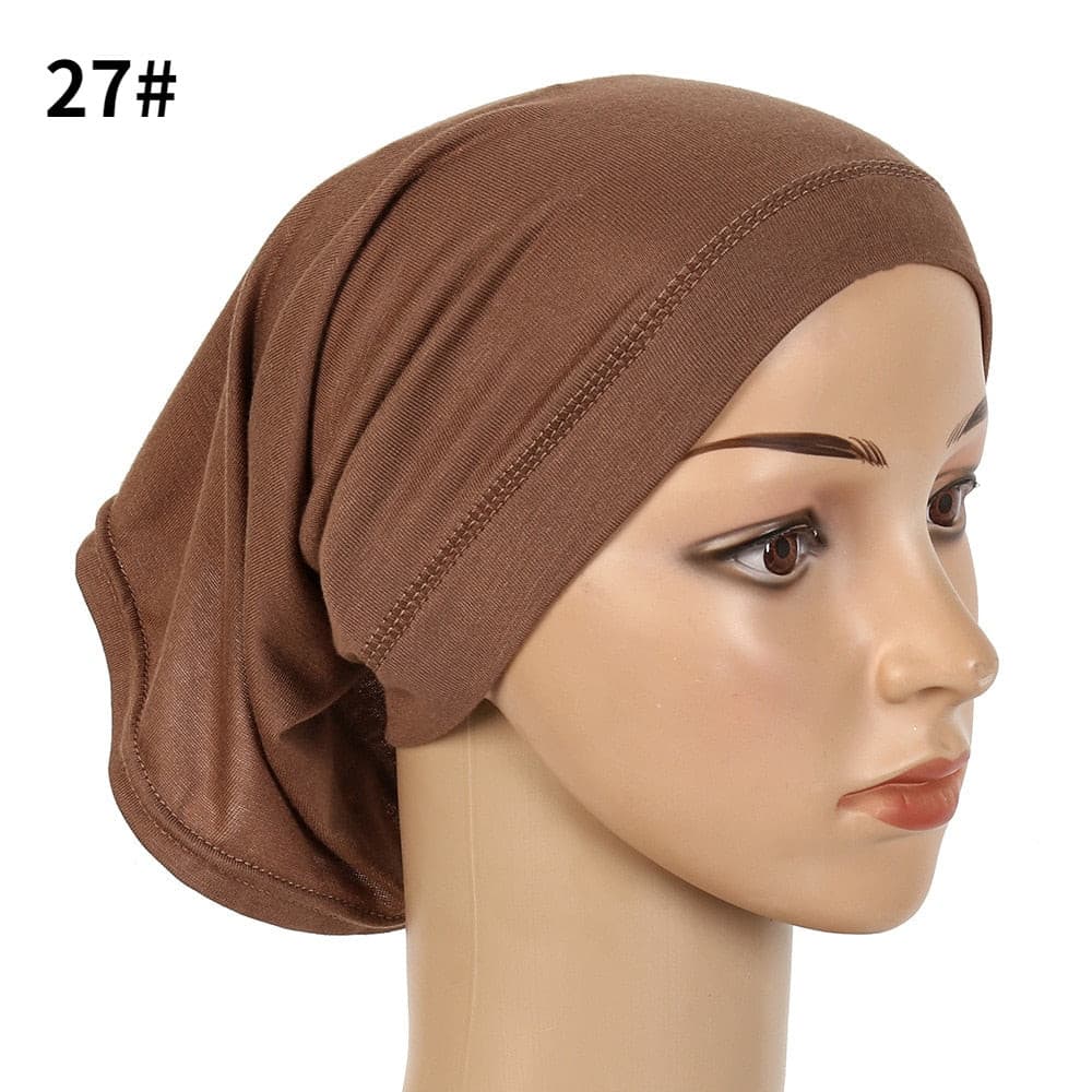 Undercap Head Jersey Bonnet Hijab Turbans Fashion Inner Cap 2 Nique's Creation