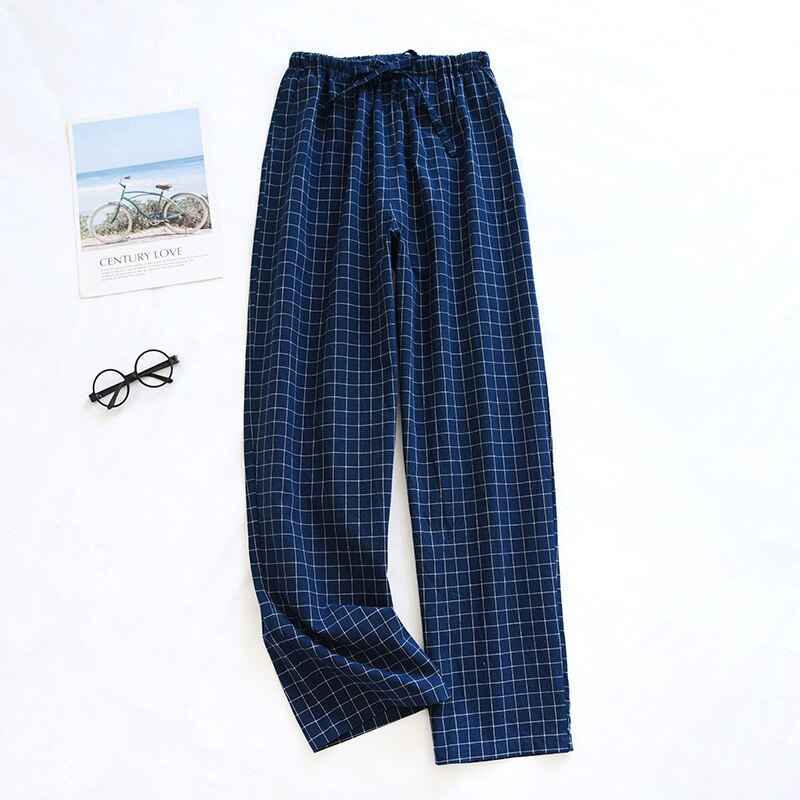 Polka Dot Long Cotton Gauze Thin Pajama Pants or Lounge Sleep Wear for Women 2 Nique's Creation