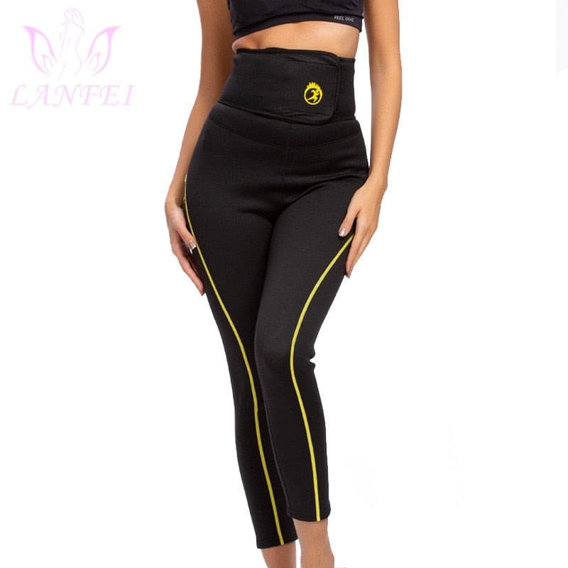 Women Neoprene Legging Shaper Waist Trainer High Waist Pants Slimming Sauna Sweat Fat Burning Gym Hot Thermo Fitness Pant 2 Nique's Creation