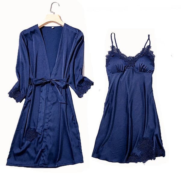 Women Strap Top Pants Nightwear Robe Gown M-XXL 2 Nique's Creation