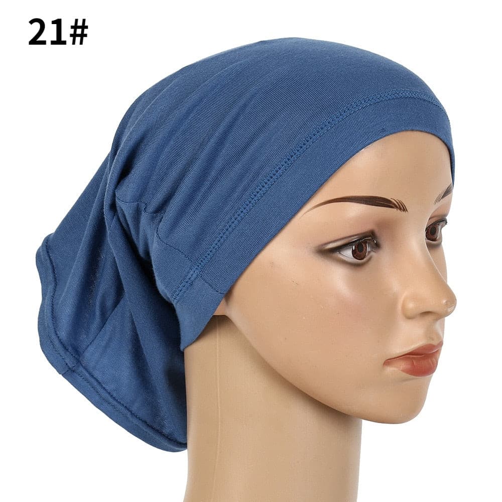 Undercap Head Jersey Bonnet Hijab Turbans Fashion Inner Cap 2 Nique's Creation