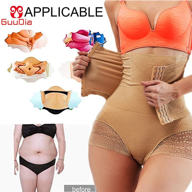 Women Body Shaper High Waist Shaper Pants Seamless Shapewear Panties Waist Trainer 2 Nique's Creation