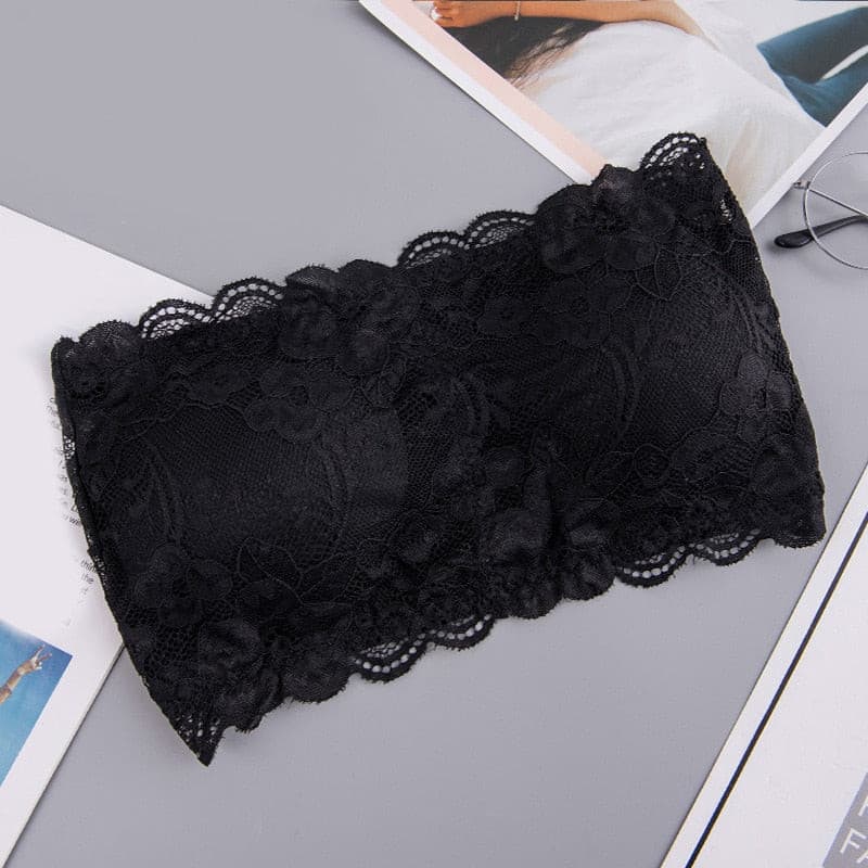 Women Bra Seamless Tube Top Strapless Push up Basic Stretch Underwear Lingerie 2 Nique's Creation