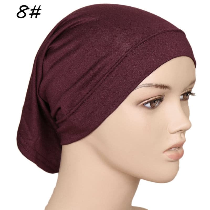 Undercap Head Jersey Bonnet Hijab Turbans Fashion Inner Cap 2 Nique's Creation