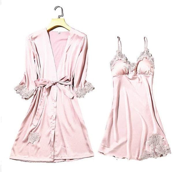 Women Strap Top Pants Nightwear Robe Gown M-XXL 2 Nique's Creation