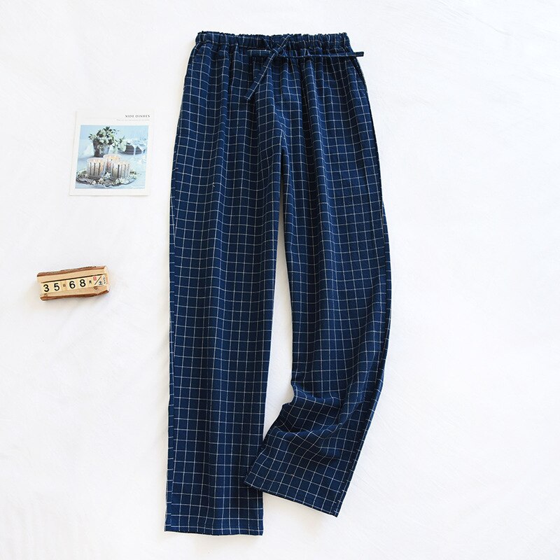 Polka Dot Long Cotton Gauze Thin Pajama Pants or Lounge Sleep Wear for Women 2 Nique's Creation