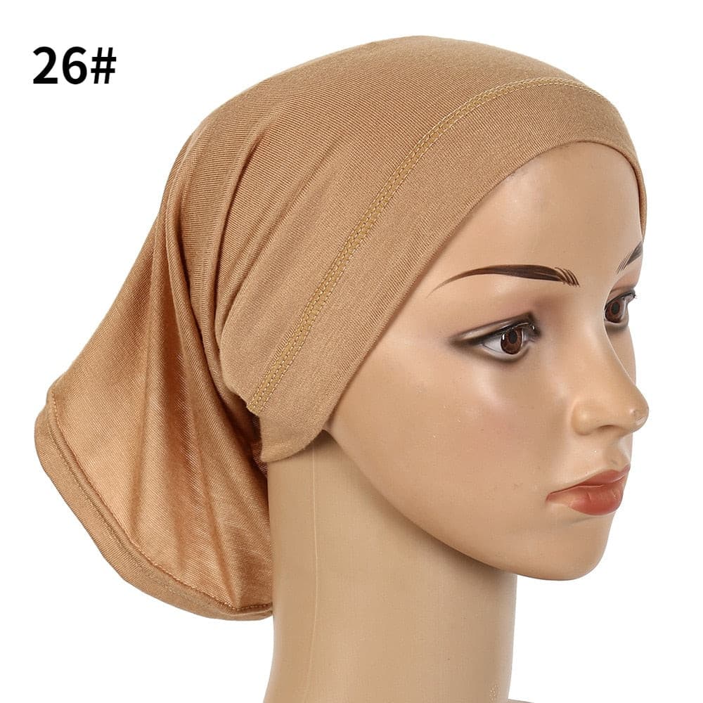 Undercap Head Jersey Bonnet Hijab Turbans Fashion Inner Cap 2 Nique's Creation