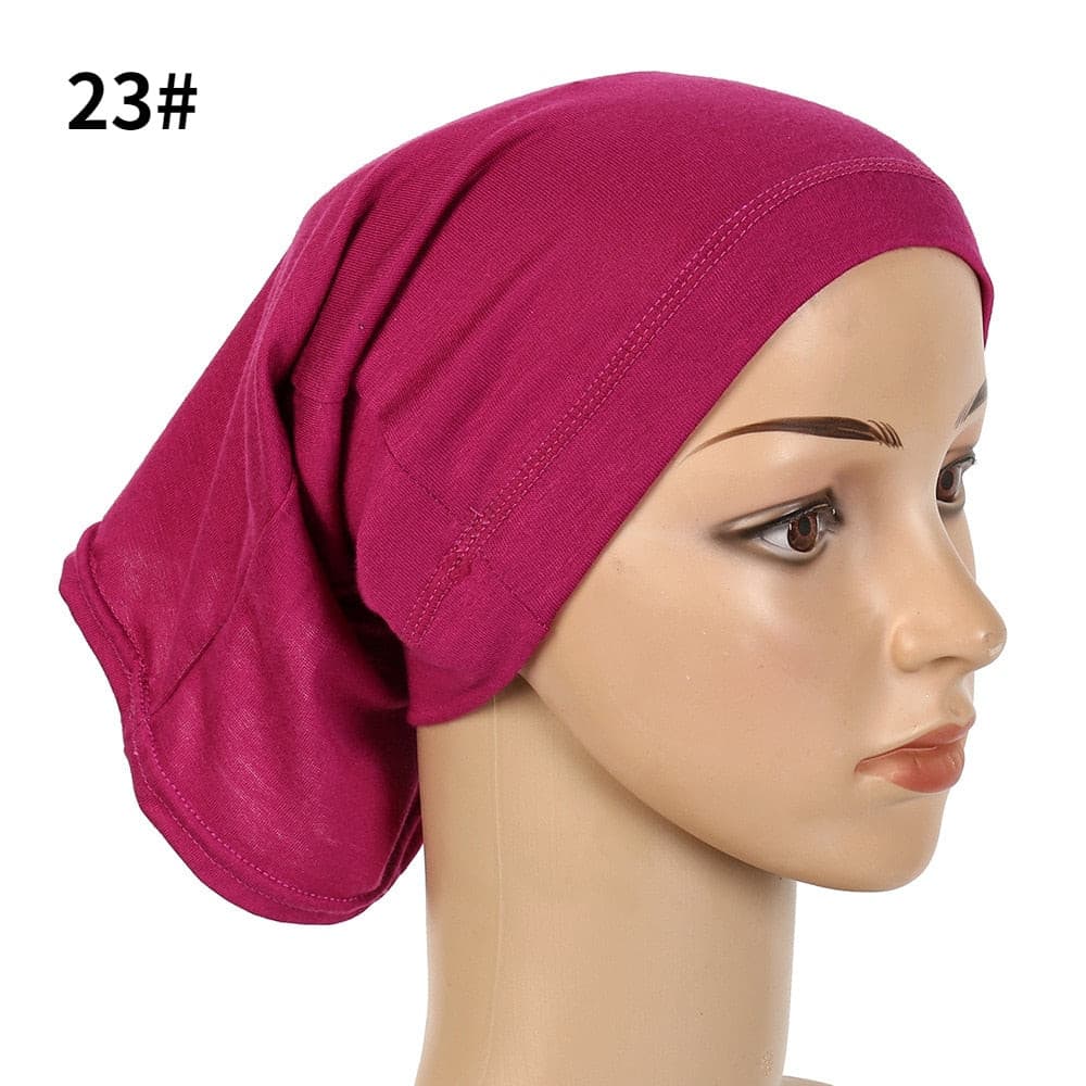 Undercap Head Jersey Bonnet Hijab Turbans Fashion Inner Cap 2 Nique's Creation