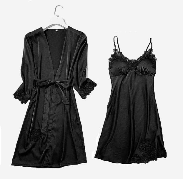 Women Strap Top Pants Nightwear Robe Gown M-XXL 2 Nique's Creation