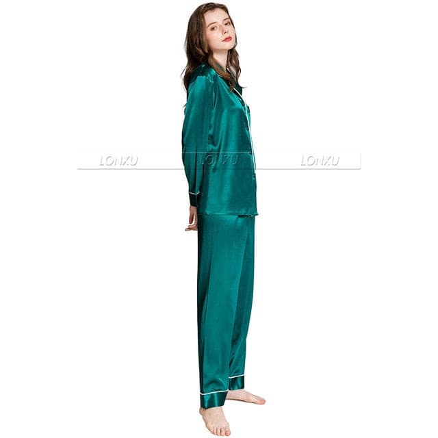 Womens Silk Satin Pajamas 2 Nique's Creation