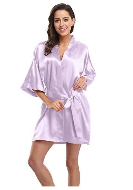 Sexy Satin Night Robe 2 Nique's Creation