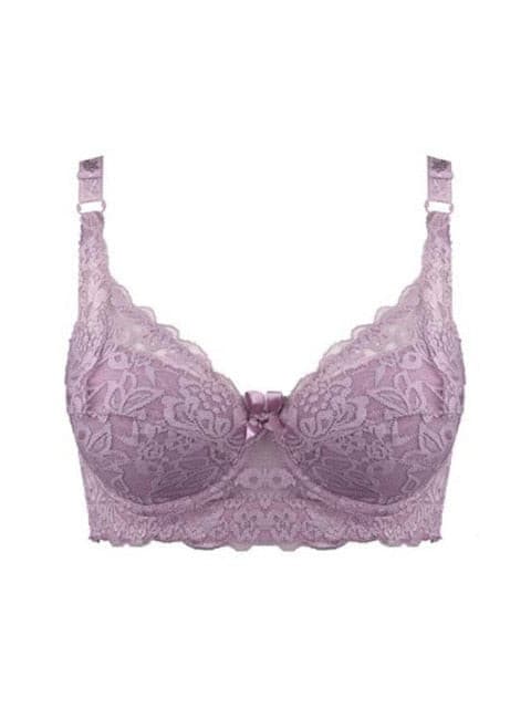 Hot Full cup thin underwear small bra plus size wireless adjustable lace bra breast cover B C D cup Large size Lace Bras 2 Nique's Creation