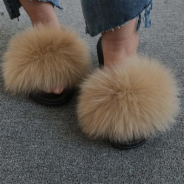 Women Slippers Indoor Casual Fluffy 2 Nique's Creation