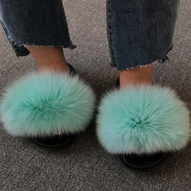 Women Slippers Indoor Casual Fluffy 2 Nique's Creation