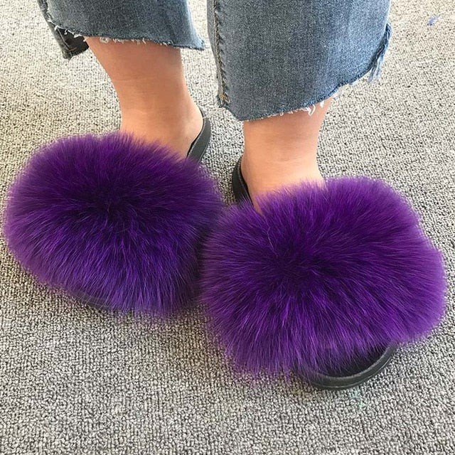 Women Slippers Indoor Casual Fluffy 2 Nique's Creation