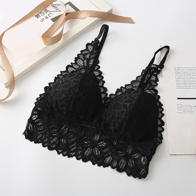 Lace Lingerie Wireless Bra For Women Summer Soft Backless Fashion bras Underwear 2 Nique's Creation